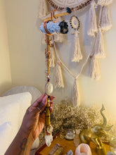 Load image into Gallery viewer, Crystal Bamboo Palo Santo/Sage Holder
